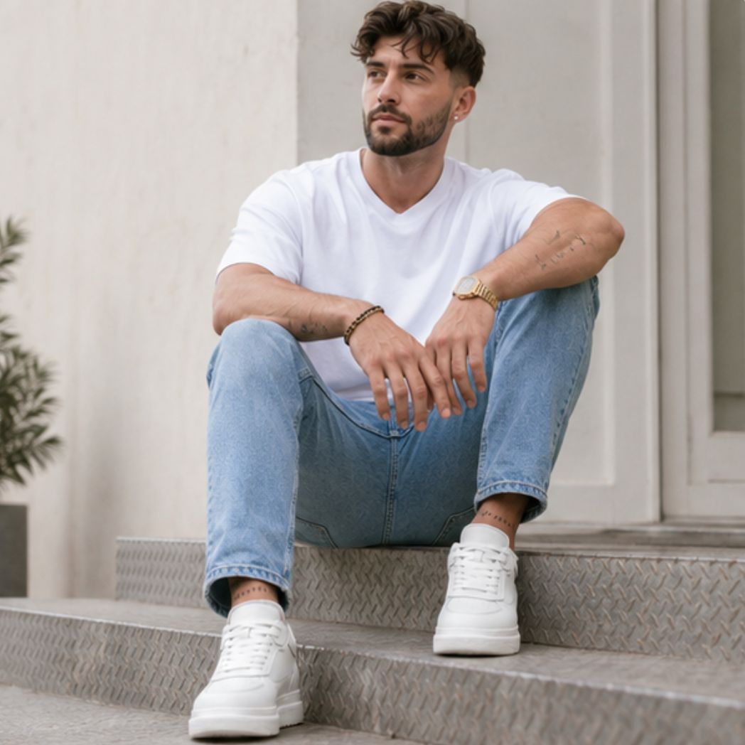 Vinedi - LiftUp Sneaker White